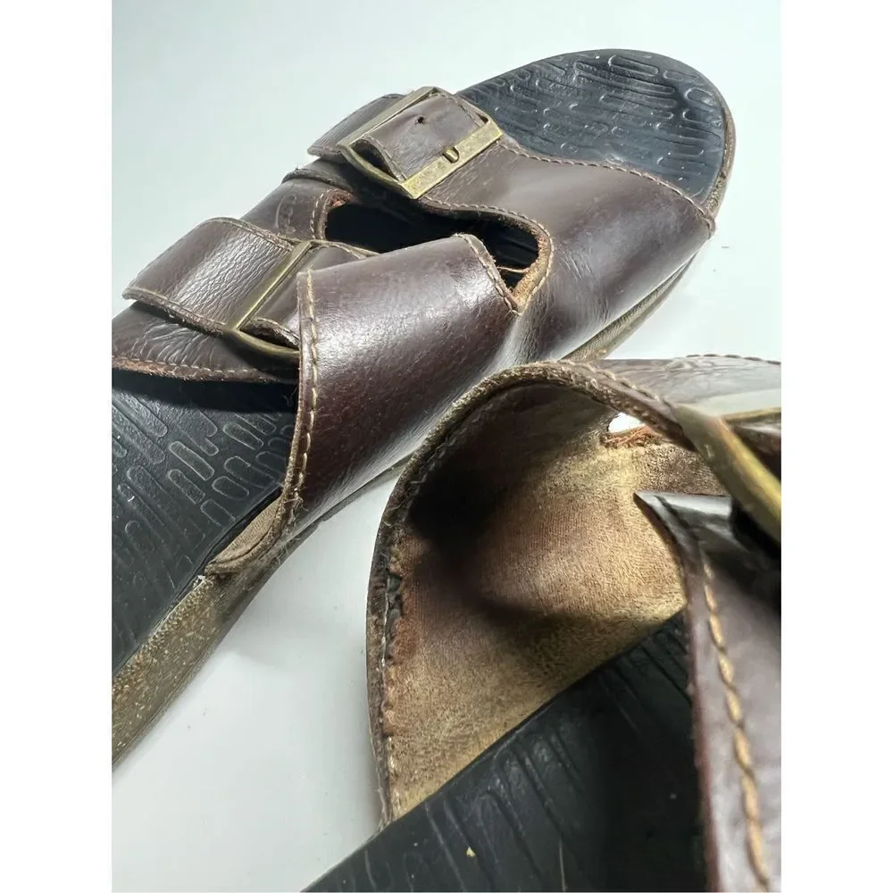 Bass Men’s Leather Sandals Approximately Size 7,5